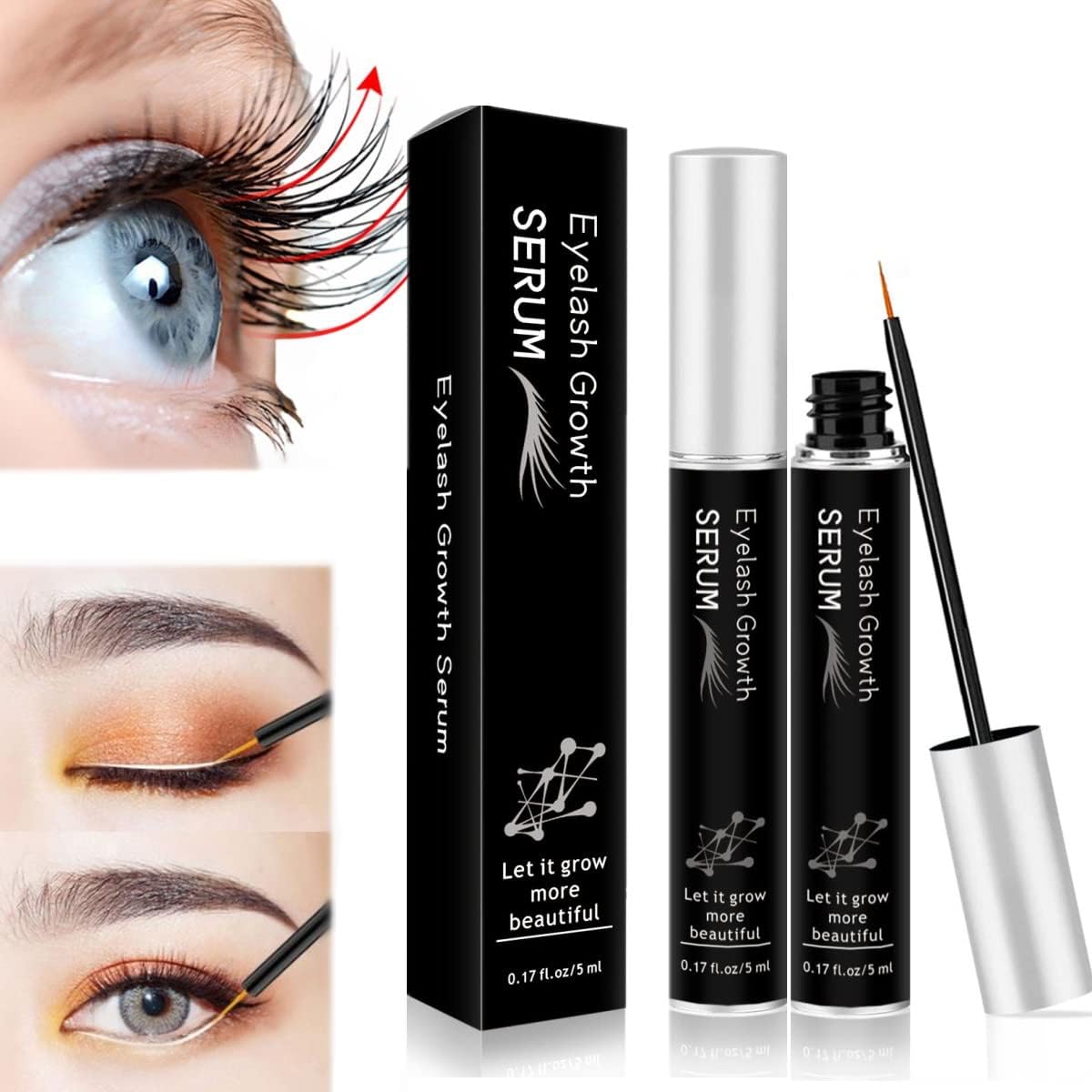 Eyelash Growth Serum (Black)